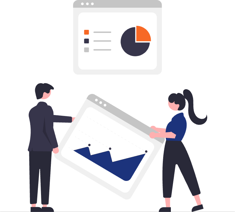Zeichnung undraw Analytics